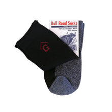 Load image into Gallery viewer, Bull Road Socks Summer Light Weight Sock Detail View
