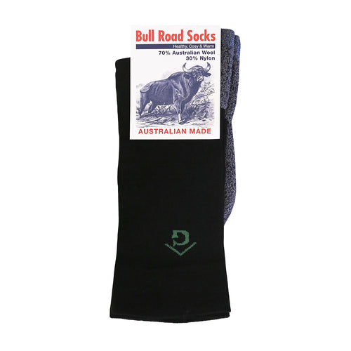 Bull Road Socks Circulation Thin Sock Front View