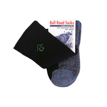 Load image into Gallery viewer, Bull Road Socks Circulation Thin Sock Detail View
