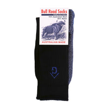 Load image into Gallery viewer, Bull Road Socks Summer Light Weight Sock Front View
