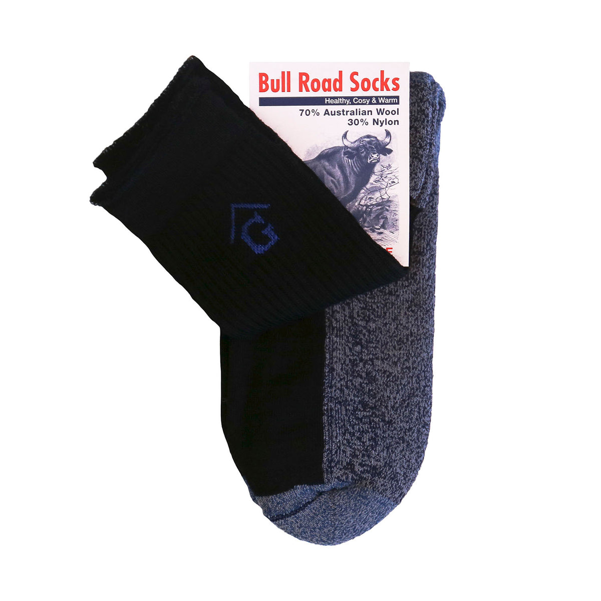 BULLROAD SOCKS - SUMMER LIGHT WEIGHT DARK NAVY – Bull Road Socks - The ...