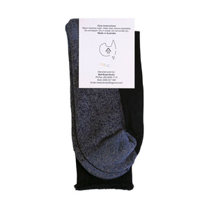 Bull Road Socks Summer Light Weight Sock Back View