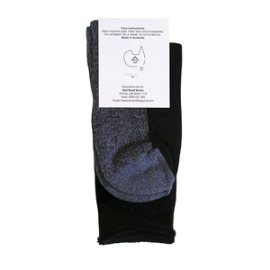 Bull Road Socks Summer Light Weight Sock Back View